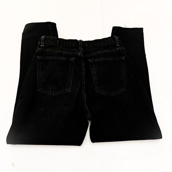 American Apparel Denim The High-Waist Jean Black Jeans Zip Fly Size 29 - Picture 5 of 9